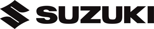Factory Effex - Factory Effex Die Cut Sticker - 1ft. Logo - Suzuki - Black - 12-94414
