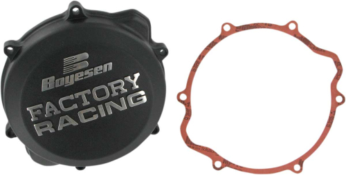 Boyesen - Boyesen Factory Clutch Cover - Black - CC-06XB