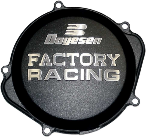 Boyesen - Boyesen Factory Clutch Cover - Black - CC-07B
