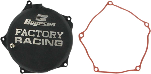 Boyesen - Boyesen Factory Clutch Cover - Black - CC-17B