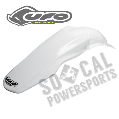 UFO Plastics - UFO Plastics Rear Fender - White - SU03997-041