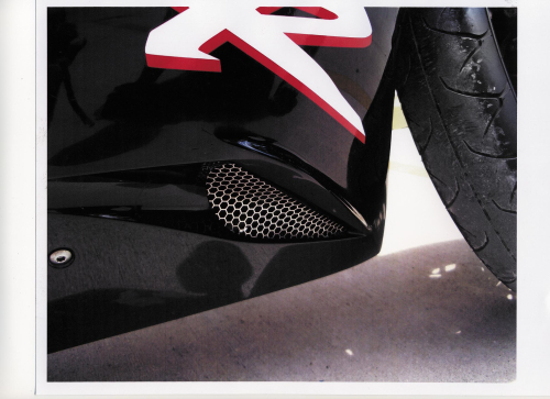 Helix Racing Products - Helix Racing Products Radiator Guard, Oil Cooler Guard, Fairing Vent Mesh - Honeycomb - 005-1803