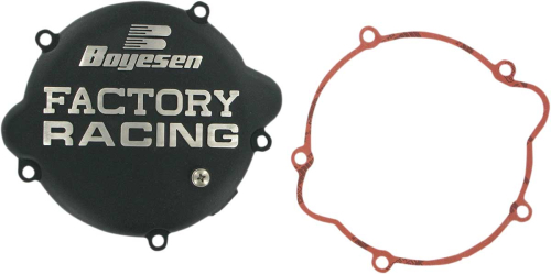 Boyesen - Boyesen Factory Clutch Cover - Black - CC-46B