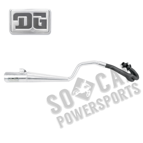 DG Performance - DG Performance RCM Exhaust System - Alloy - 06-2507