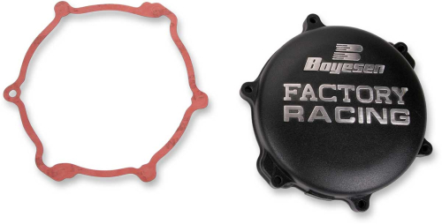 Boyesen - Boyesen Factory Clutch Cover - Black - CC-33B