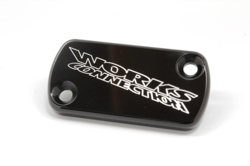 Works Connection - Works Connection Front Master Cylinder Cover - Black - 21-045