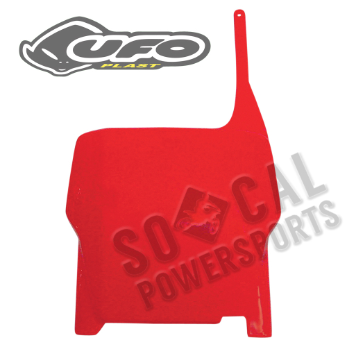 UFO Plastics - UFO Plastics Front Number Plate - Red - HO03633-070