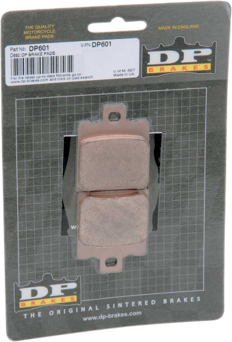 DP Brakes - DP Brakes Standard Sintered Metal Brake Pads - Brembo Small Caliper/Brembo Two-Piston - DP601