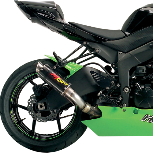 Hotbodies Racing - Hotbodies Racing MGP Growler Slip-On - Carbon Fiber Muffler - 50901-2400