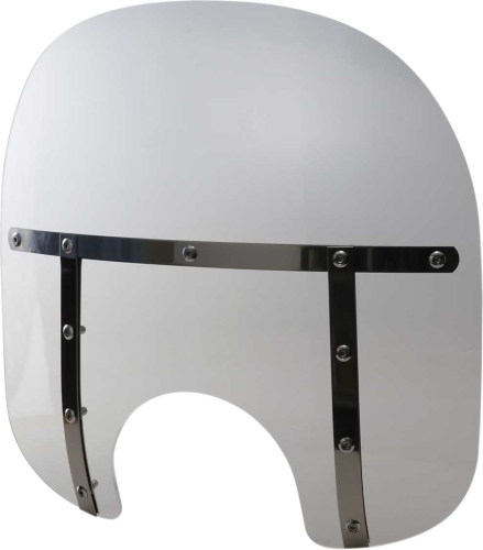 Memphis Shades - Memphis Shades Memphis Fats Windshield (7in. Cutout) - 15in. - Clear - MEM3120