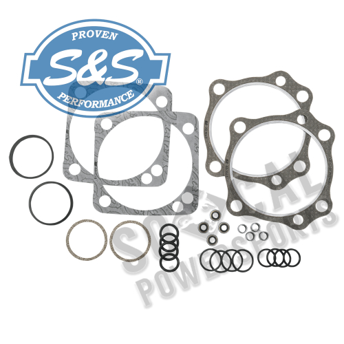 S&S Cycle - S&S Cycle Top End Gasket Kit - V-Series and T-Series 4-1/8in. Bore - 90-9506