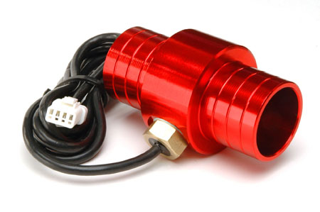 Trail Tech - Trail Tech Water Temperature Sensor - 25mm I.D. Radiator Hose - 900mm Lead - 7500-3076