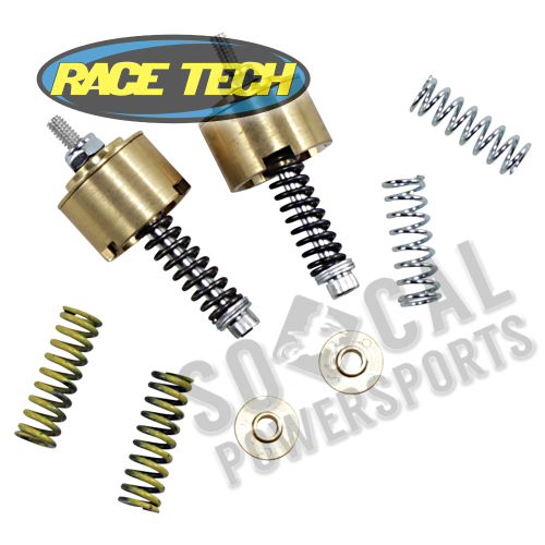 Race Tech - Race Tech Gold Valve Cartridge Fork Emulators For Damping Rod Forks - FEGV 3001