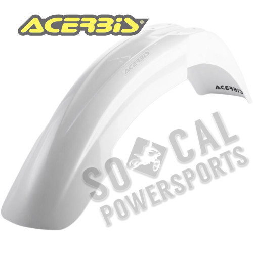 Acerbis - Acerbis Front Fender - White - 2040470002