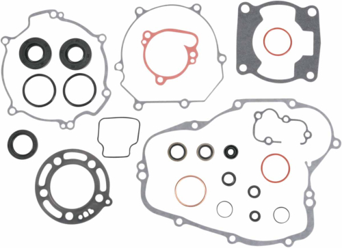 Moose Racing - Moose Racing Complete Gasket Kit with Oil Seals - 811418MSE