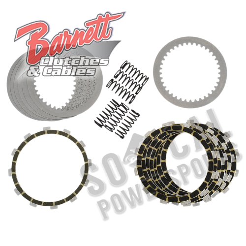 Barnett - Barnett Complete Dirt Digger Clutch Kit - Carbon Fiber - 303-70-20043