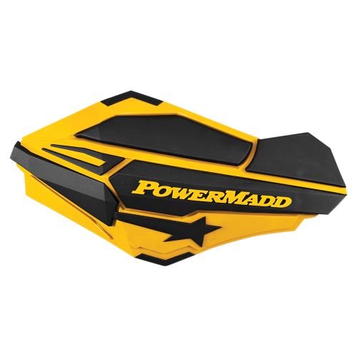 Powermadd - Powermadd Sentinel Handguards - Ski-Doo Yellow/Black - 34401