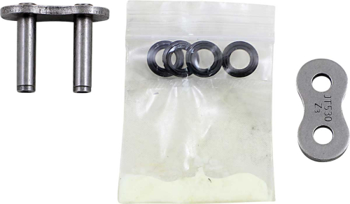 JT Drive Chain - JT Drive Chain Rivet Connecting Link for 530 Z3 Heavy Duty X-Ring Sealed Drive Chain - Steel - JTC530Z3RL