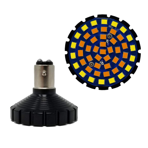 PathFinder - PathFinder Bullet Turn Signal Ultra Bright LED - 1157 Style - White/Amber - 4857SB