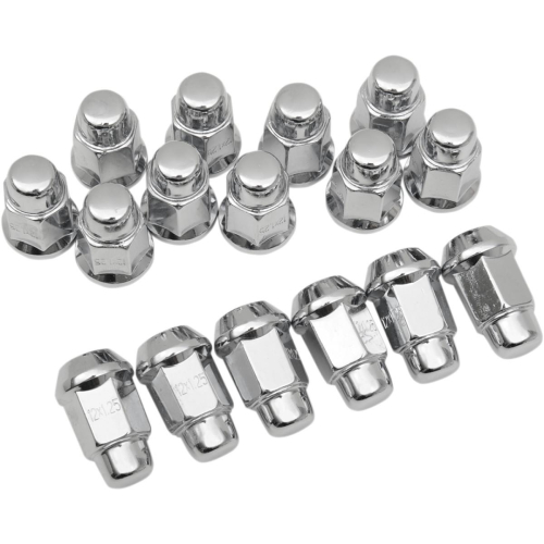 ITP - ITP Lug Nuts - 12mm x 1.25, 60 deg. Tapered, 17mm Head - ALUG19BX
