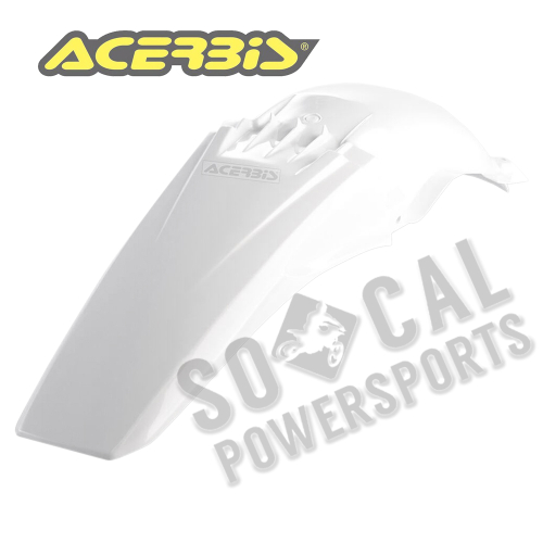 Acerbis - Acerbis Rear Fender - White - 2040870002
