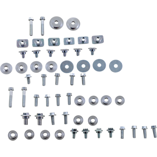 Bolt MC Hardware - Bolt MC Hardware Full Plastic Fastener Kit - HON-PFK1