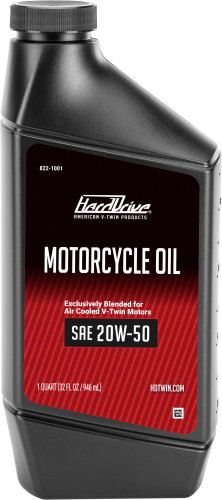 HardDrive - HardDrive Engine Oil - 20W50 - 1qt. - 198501
