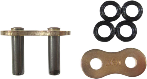 EK Chain - EK Chain Rivet Connecting Link for 520 MVXZ2 Series Chain - Gold - 520MVXZ2-MLJ/G