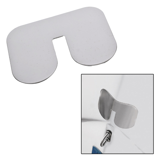 Megaware - Megaware ScuffBuster&trade; Standard with Notch - 5.75" x 4.5" - Notched Bowguard - 22G - Stainless Steel