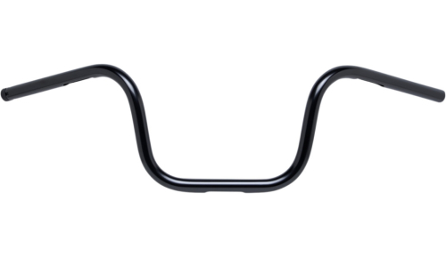 Biltwell Inc. - Biltwell Inc. 1in. Throttle-By-Wire Chump Plug Handlebar - Black Electroplated - 6005-2017