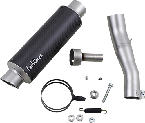 Leo Vince - Leo Vince GP Corsa Slip-On - Carbon Fiber Muffler - 8760MU