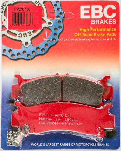 EBC - EBC X Series Carbon Brake Pads - FA701X
