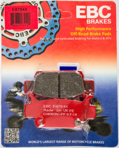 EBC - EBC X Series Carbon Brake Pads - FA704X