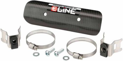 Moose Racing - Moose Racing Straight Section Heat Shield - 6in. - UNIV6A