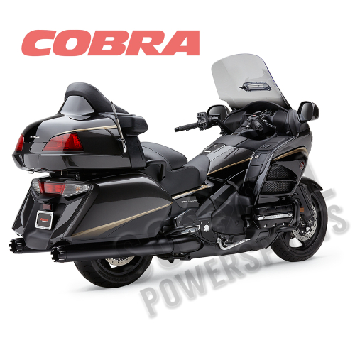 Cobra - Cobra 4in. Slip-On - Black with Black Tip - 1219B