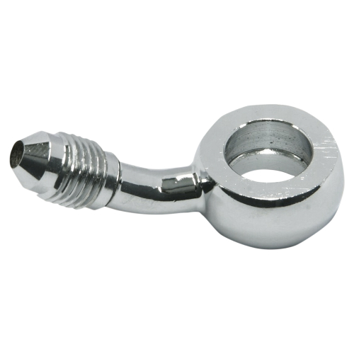 Magnum - Magnum 7/16in. Banjo X AN-3 Brake Line Fitting - 35 Deg. - Chrome - 1703-61