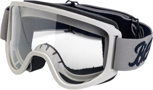 Biltwell Inc. - Biltwell Inc. Moto 2.0 Goggles - M2LOGTIBK - Titanium/Black / Clear Lens - OSFM