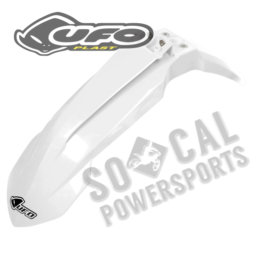 UFO Plastics - UFO Plastics Front Fender - White - KT04059-047