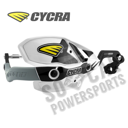Cycra - Cycra Ultra Probend CRM Wrap Around Handguards - White/White - 1CYC-7408-42X