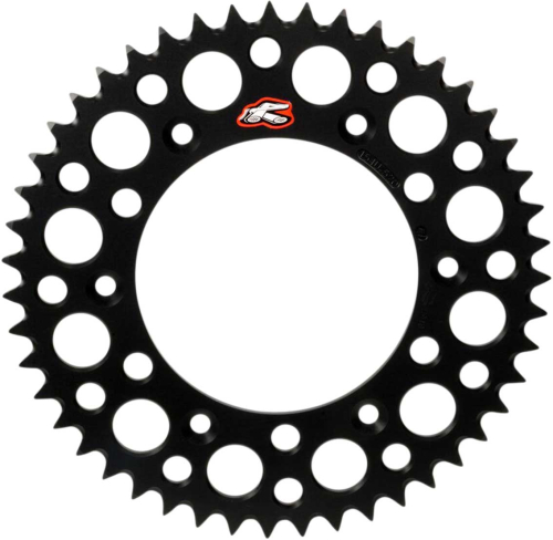 Renthal - Renthal Twinring Heavy Duty Rear Sprocket - 48T - Black - 1500-520-48GPBK