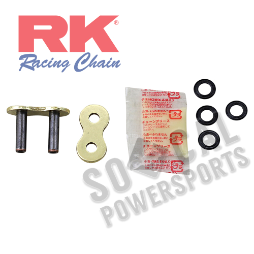 RK - RK Rivet Connecting Link for 525 Max-X Chain - Gold - 525MAXX-RL-G