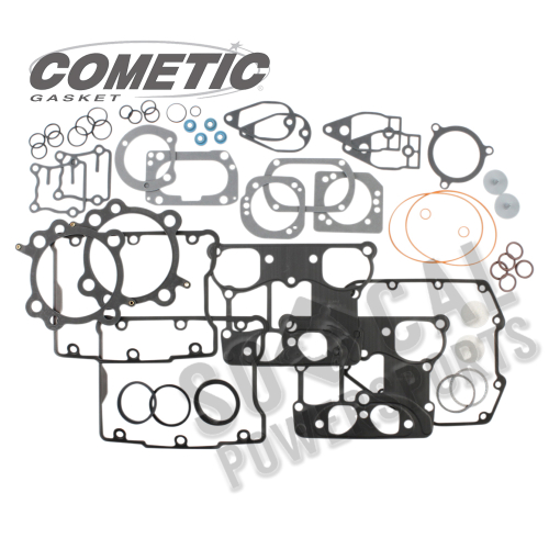Cometic Gasket - Cometic Gasket EST Top End Gasket Kit - 4in. Bore with .030in. MLS Head Gasket - C9949-030