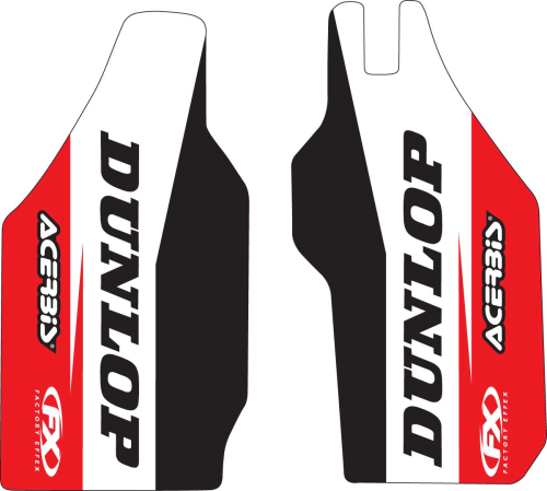Factory Effex - Factory Effex Sponsor Logo Lower Fork Guard Graphics - 17-40360