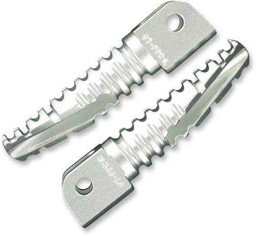 PSR - PSR SBK Pegs for OEM Footrest - Rider - Silver - 07-01200-21