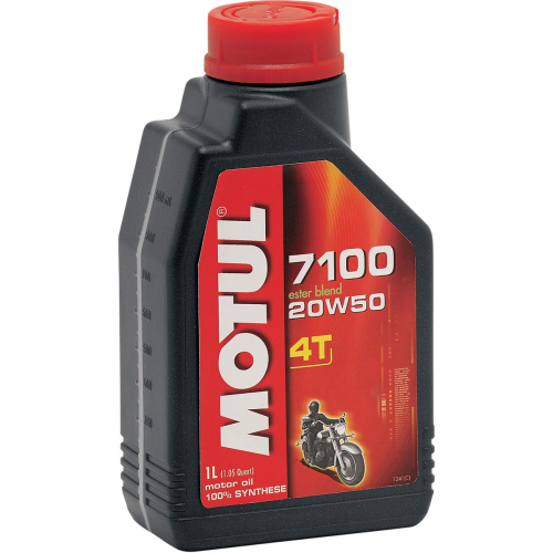 Motul - Motul 7100 4T Synthetic Ester Motor Oil - 20W50 - 1L. - 104103