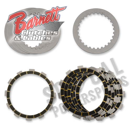 Barnett - Barnett Clutch Plate Kit - 306-70-20072