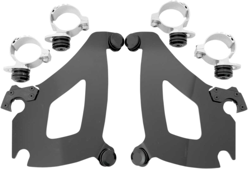 Memphis Shades - Memphis Shades Trigger-Lock Mount Kit for Bullet Fairing - Black - MEK1959