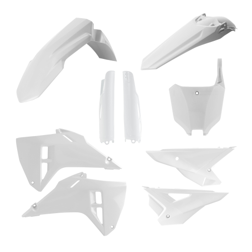 Acerbis - Acerbis Full Plastic Kit - White - 2985980002