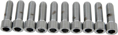 Drag Specialties - Drag Specialties Coarse-Thread Socket-Head Bolts - 5/16in.-18 x 1in. - MPB217S