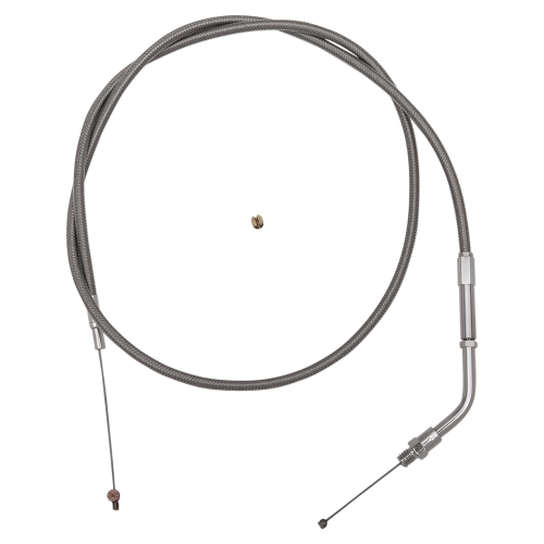 Barnett - Barnett Stainless Clear-Coated Throttle Cable (+6in.) - 102-30-30005-06